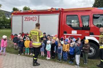 Straż pożarna w przedszkolu
