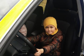 spotkanie z policjantami w przedszkolu
