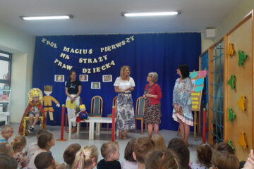 Ogólnopolski projekt 'Król Maciuś I NA straży praw dziecka"