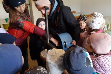 wycieczka do sadu powitanie pani jesieni w języku angielskim