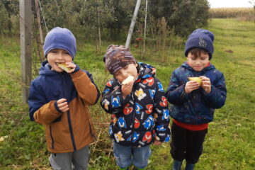 wycieczka do sadu powitanie pani jesieni w języku angielskim