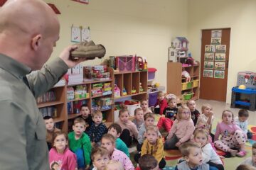 Spotkanie z Leśnikiem w ramach Projektu "Zrównoważony Rozwój"