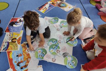 Teatrzyk kamishibai ,,Opowieść o Czarny Smoku"