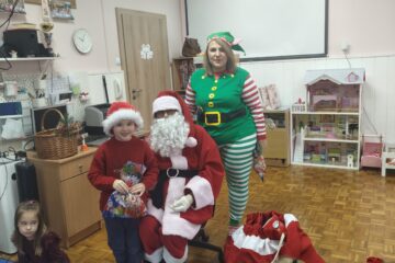 Spotkanie z Mikołajem.