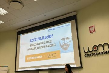 Podsumowanie projektu "Król Maciuś I na straży Praw Dziecka" w WOM