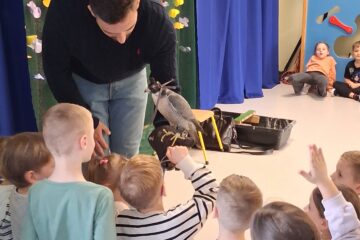 Spotkanie z sokolnikiem