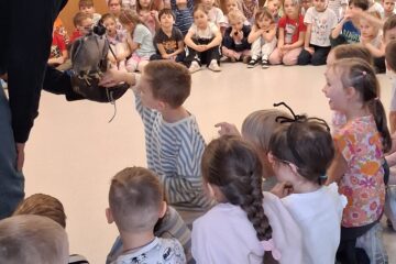 Spotkanie z sokolnikiem