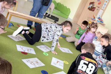 Zajęcia z psem Amirą