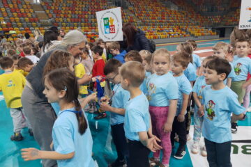 Zawody sportowe "przedszkoliada"