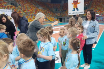 Zawody sportowe "przedszkoliada"