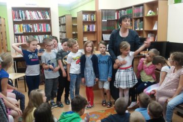 Spotkanie w Bibliotece z autorką książek dla dzieci z Panią Renatą Piątek