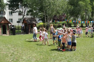 Impreza w ogrodzie przedszkolnym
