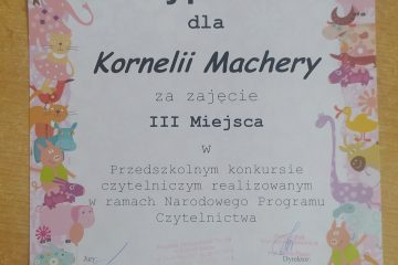 PRZRDSZKOLNY KONKURS CZYTELNICZY