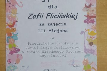 PRZRDSZKOLNY KONKURS CZYTELNICZY