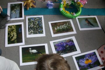 Spotkanie z Przyjaciółką Pani Wiosny. Warsztaty wiosenne z Pracownikiem Biblioteki dla Dzieci i Młodzieży.