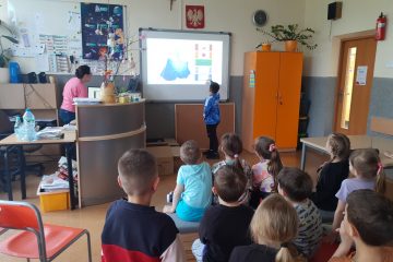 Zajęcia w bibliotece szkolnej