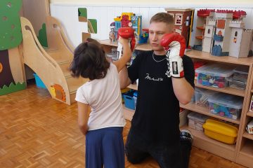 Zajęcia sportowe z boksu i teakwondo