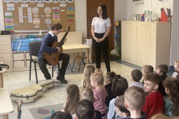 Odwiedziny uczniów Jasnogórskiej Szkoły Muzycznej