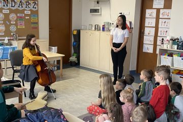 Odwiedziny uczniów Jasnogórskiej Szkoły Muzycznej