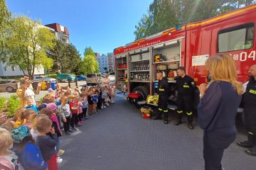 Wycieczka do straży pożarnej