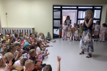 Powitanie przedszkolaków
