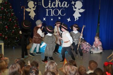 Jasełka występ grupy Rybek