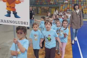 Zawody sportowe "przedszkoliada"