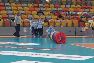 Zawody sportowe "przedszkoliada"