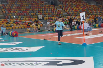 Zawody sportowe "przedszkoliada"