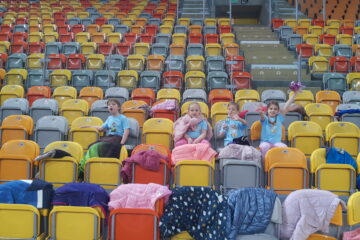 Zawody sportowe "przedszkoliada"