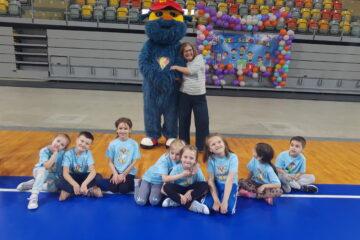 Zawody sportowe "przedszkoliada"