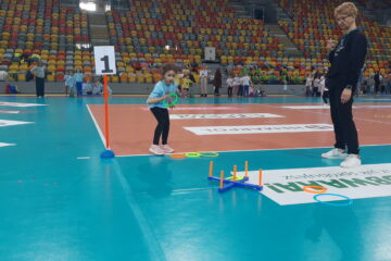 Zawody sportowe "przedszkoliada"