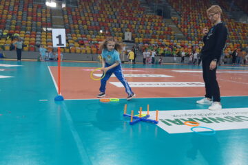Zawody sportowe "przedszkoliada"
