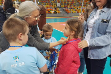 Zawody sportowe "przedszkoliada"